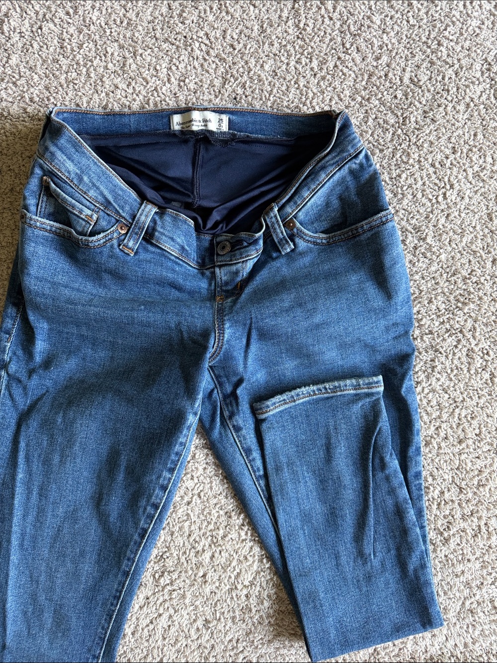 Blue Women’s Maternity Jean Leggings - A&F